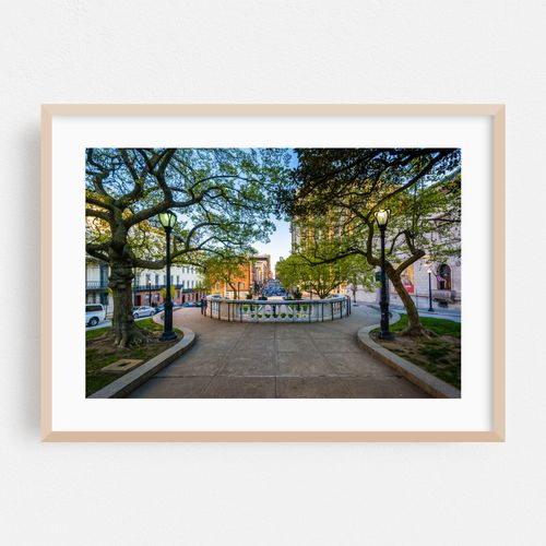 Walking Mount Vernon Place