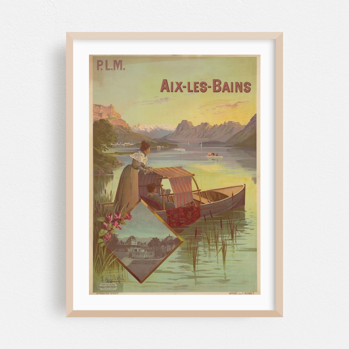 P. L. M. Aix les Bains (1897) – image 1 of 3