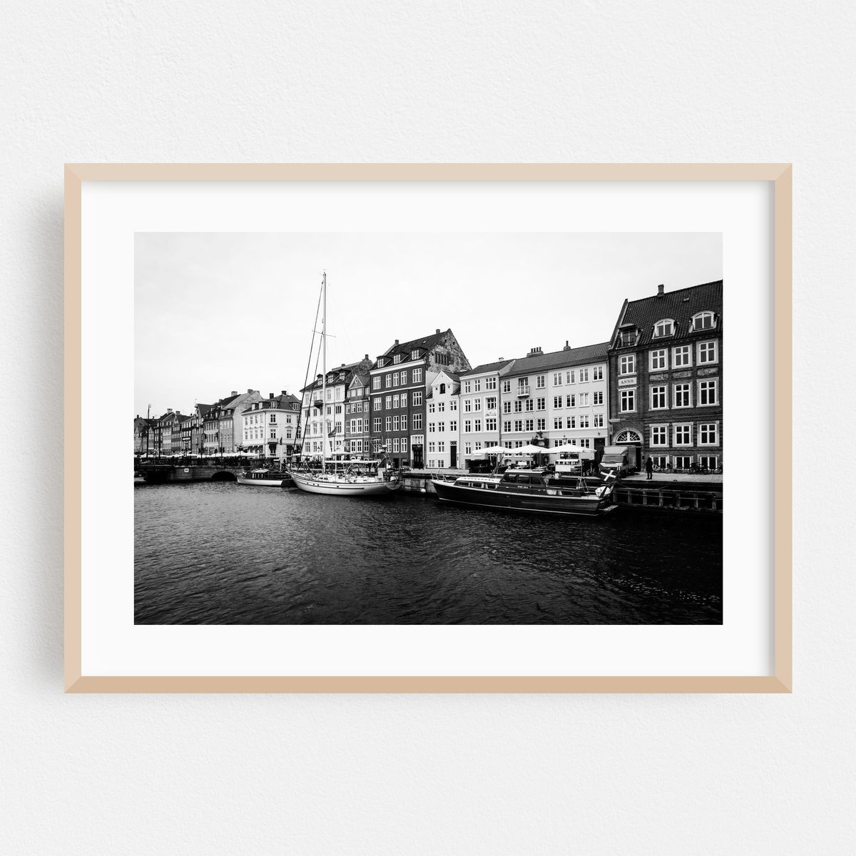 The Nyhavn Canal B&W – image 1 of 9
