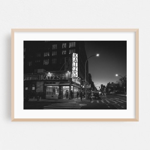 Katz's by Night 02 B&W