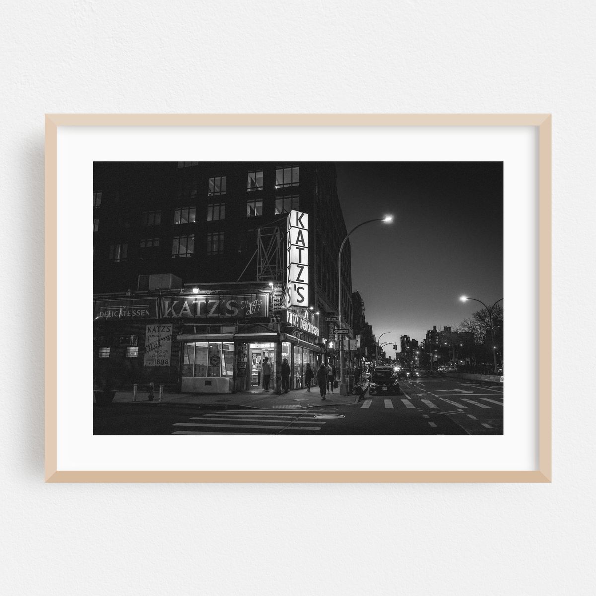 Katz's by Night 02 B&W – image 1 of 6