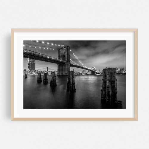 Brooklyn Bridge B&W 02