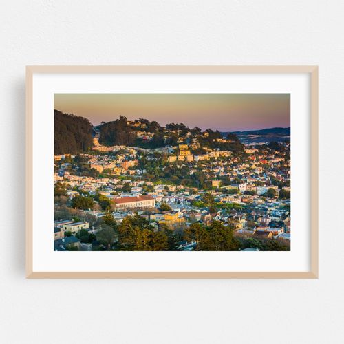 Evening View from Hawk Hill Park