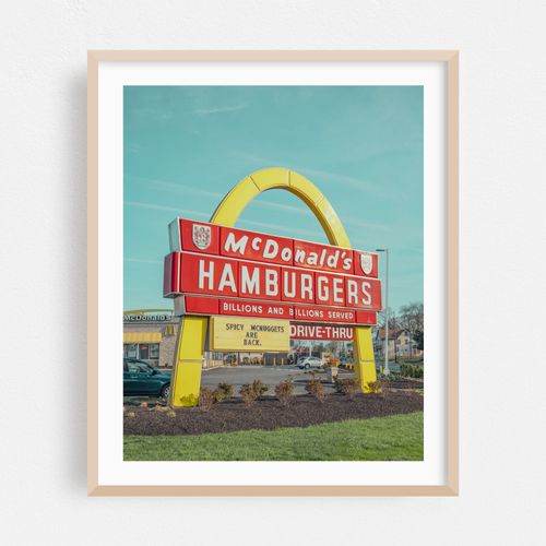 Retro McDonald's Sign 02