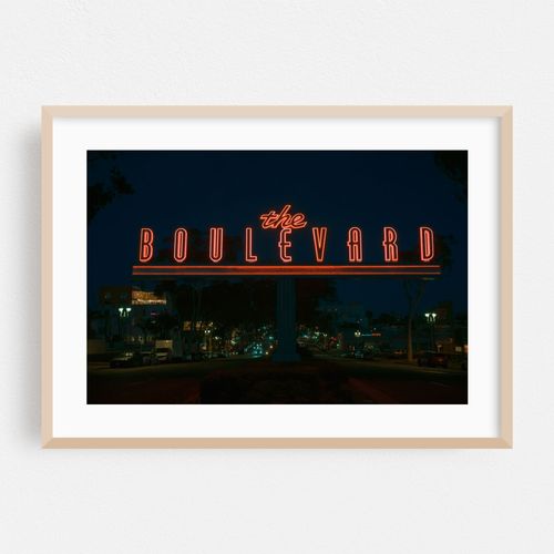 The Boulevard Sign, San Diego