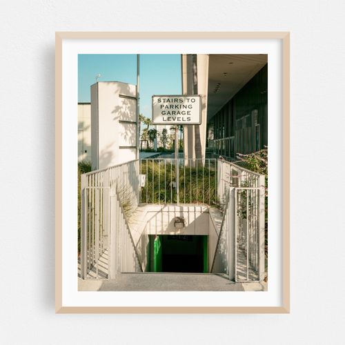 Stairs to Parking Garage Levels