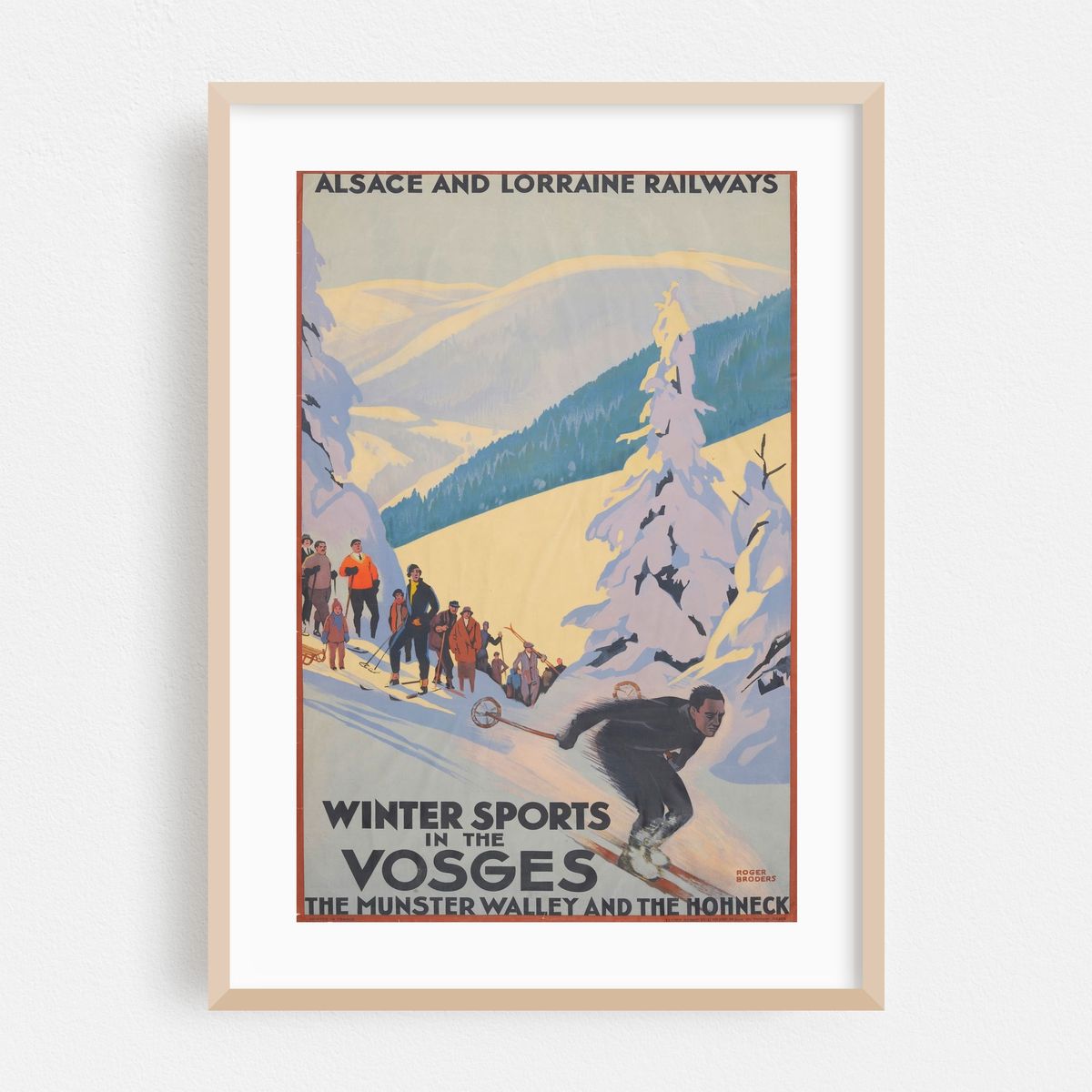 Winter Sports in the Vosges (c. 1930) – image 1 of 4