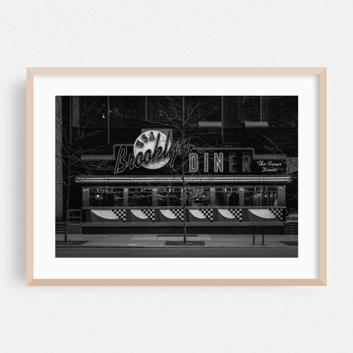 Brooklyn Diner B&W