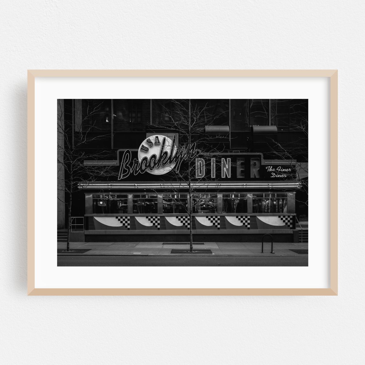Brooklyn Diner B&W – image 1 of 6