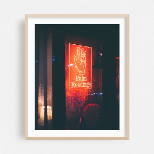 Palm Readings Neon