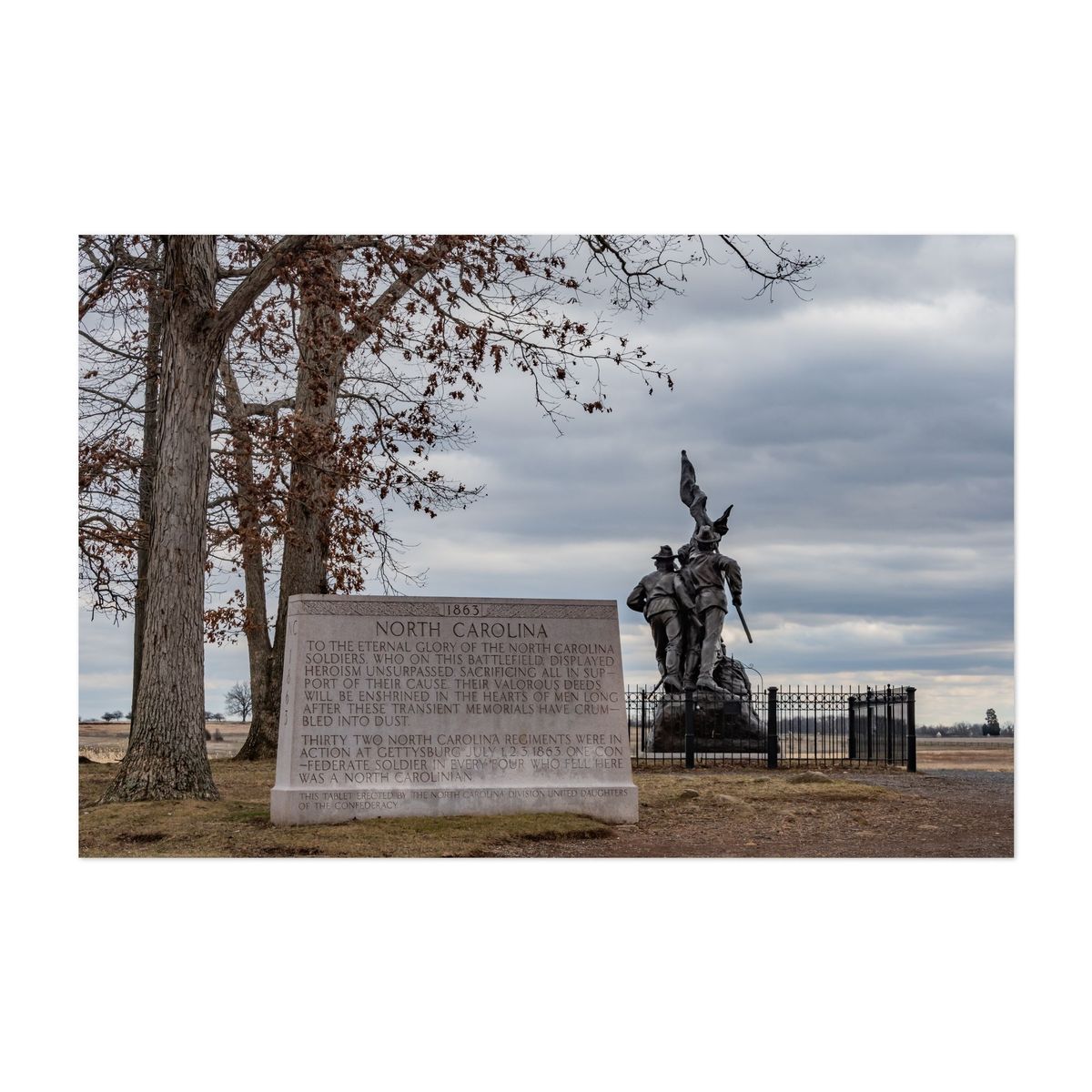 Monument to the Brave Soldiers of North Carolina – image 1 of 2