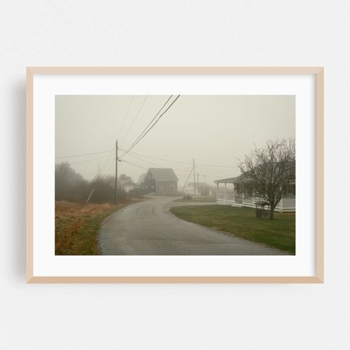 Foggy Road, Beals Island 01