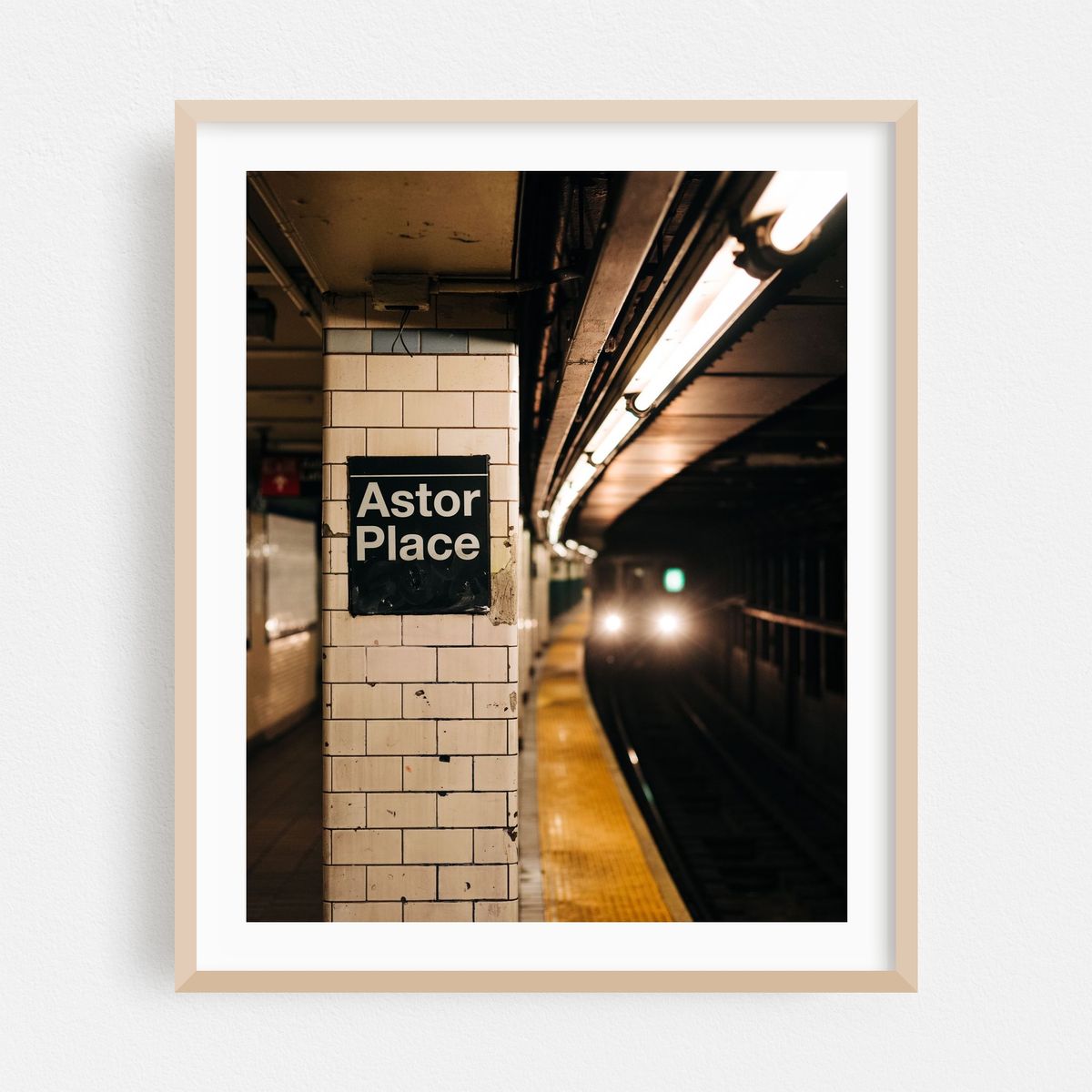 Train Approaching, Astor Place 01 – image 1 of 12