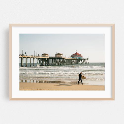 Surfer in Huntington Beach 02