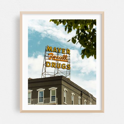Mayer Rexall Sign 02