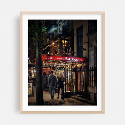 Bar Dough at Night in Hell's Kitchen