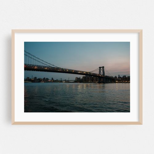 Dusk on The East River, Brooklyn