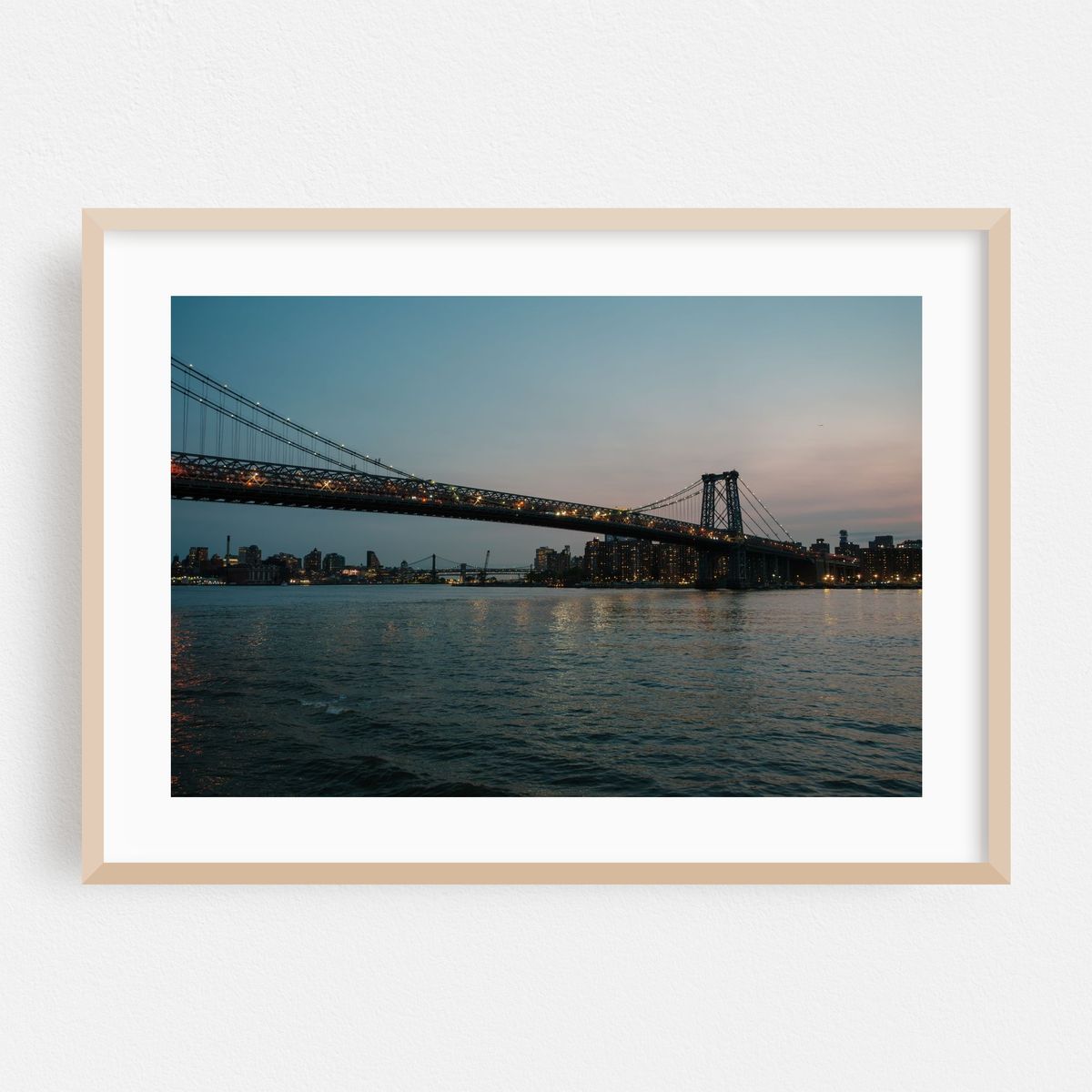Dusk on The East River, Brooklyn – image 1 of 6