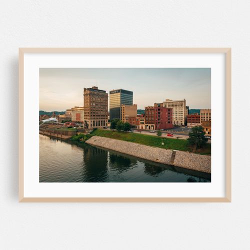 Charleston Skyline & Kanawha River 01