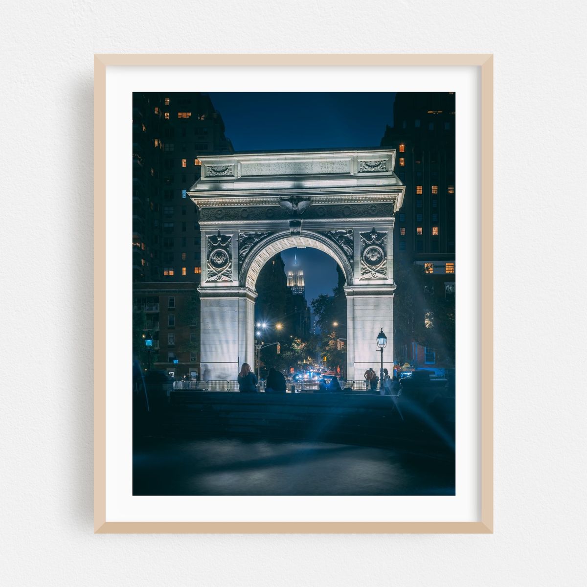 Washington Square Arch at Night – image 1 of 12