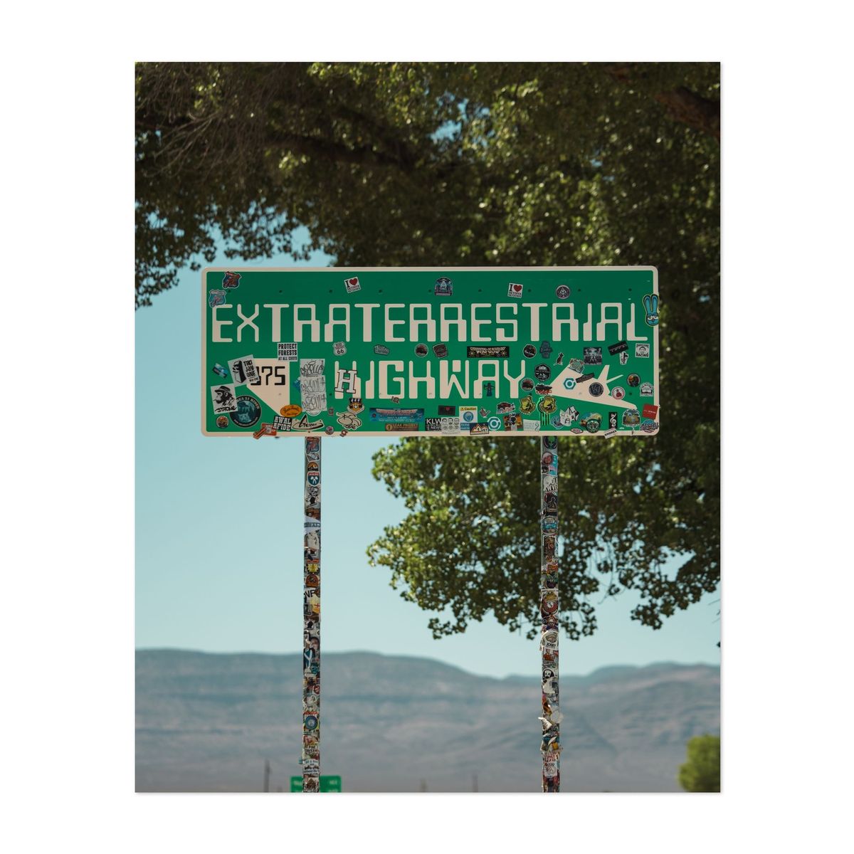 Extraterrestrial Highway Sign 02 – image 1 of 2