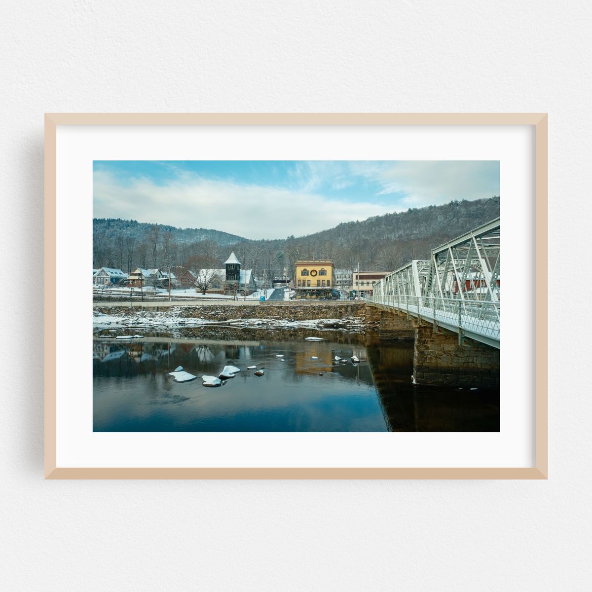 Shelburne Falls in Winter 01 – image 1 of 6