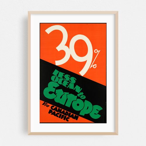 39% less ocean to Europe via Canadian Pacific