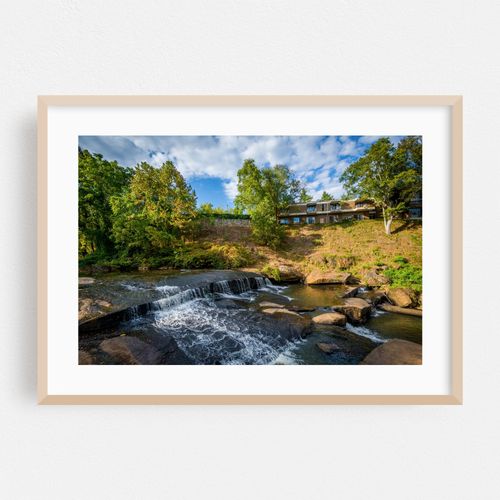 Waterfall at Falls Park, Greenville 03