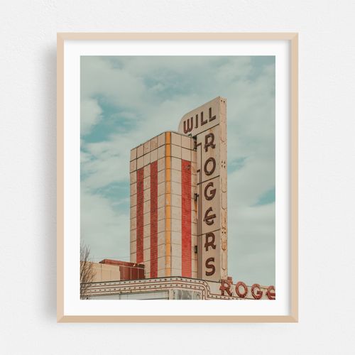 Will Rogers Theatre - Close Up