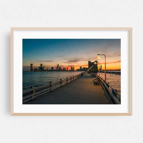 Pier 34 Sunset, Manhattan