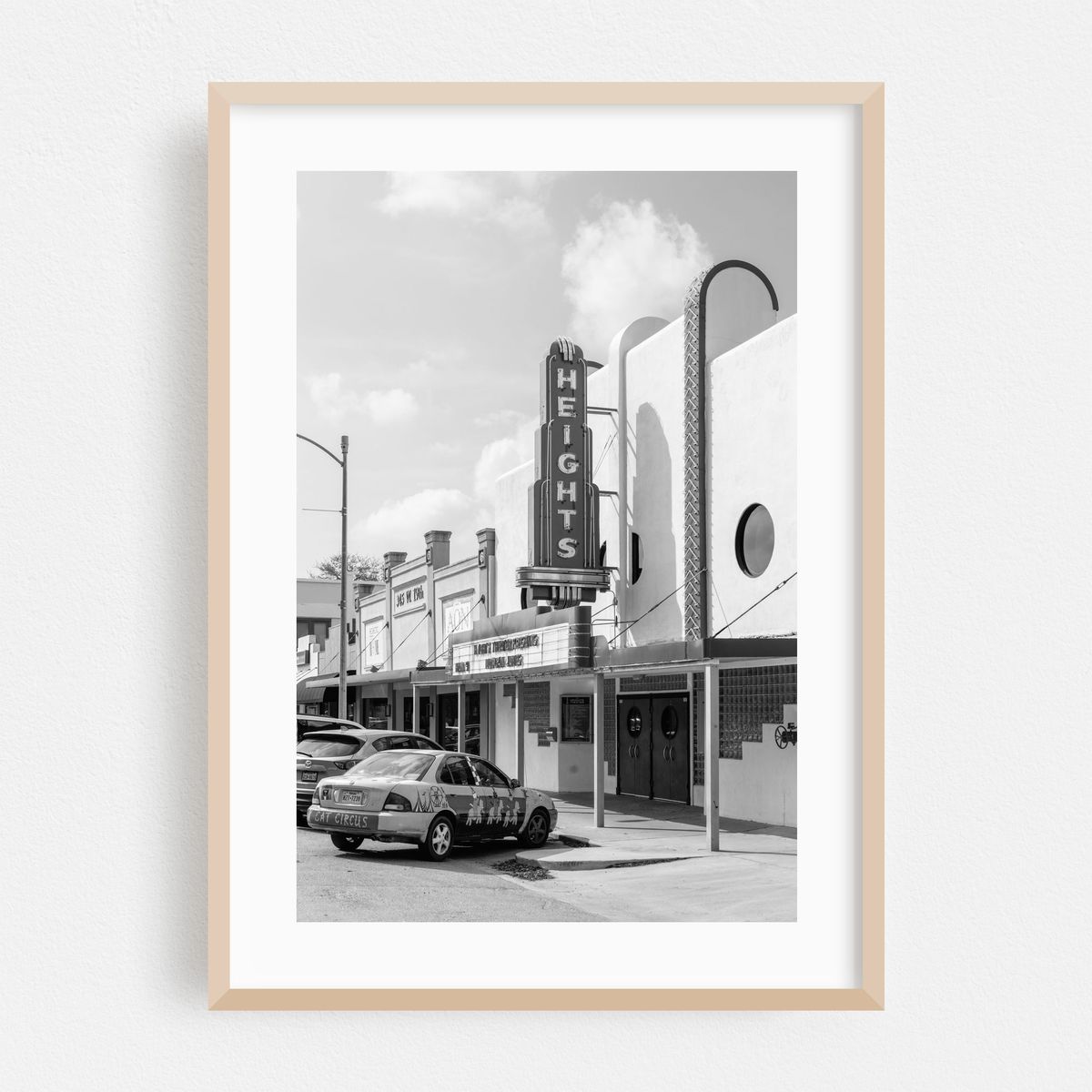 Heights Theater 01 B&W – image 1 of 16
