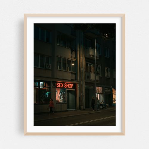 Night Stroll in Warsaw