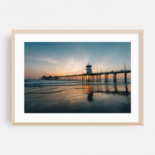Huntington Pier Sunset