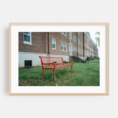 Red Bench, Governors Island