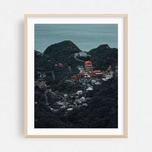 Aerial Tranquility of Jiufen