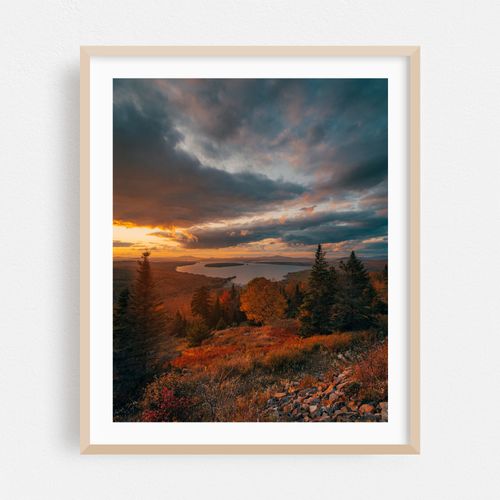 Height of Land Sunset