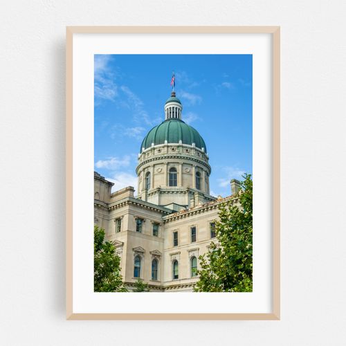 The Indiana Statehouse