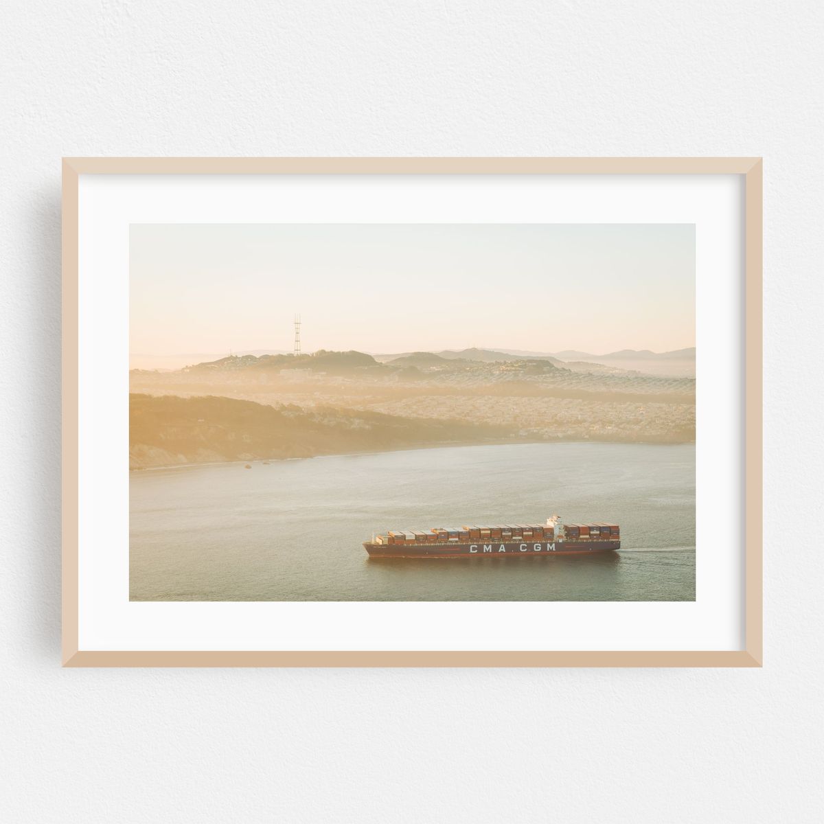 Ship Entering San Francisco Bay 01 – image 1 of 6