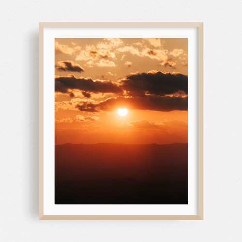 Blue Ridge Parkway Sunset 01