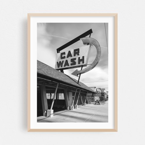 Car Wash B&W