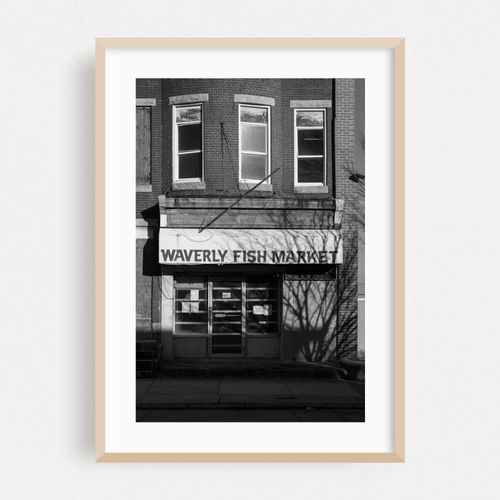 Waverly Fish Market B&W