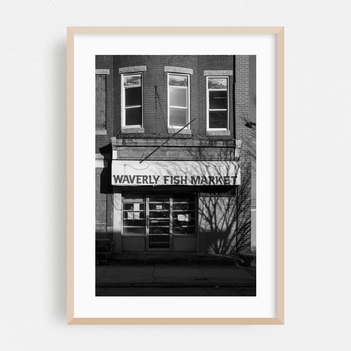 Waverly Fish Market B&W – image 1 of 16