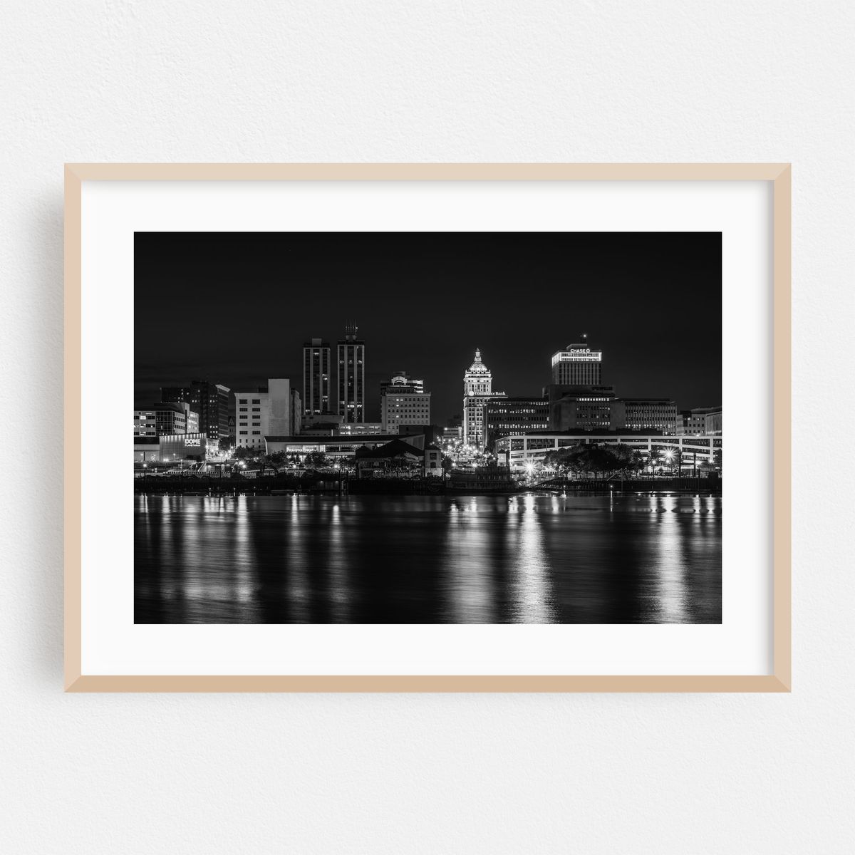 Peoria Skyline B&W – image 1 of 9