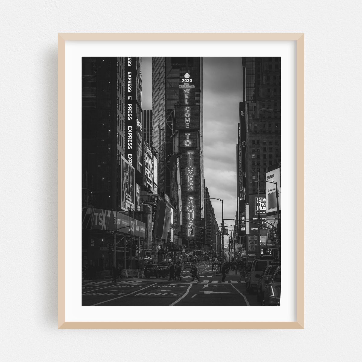 Welcome to Times Square B&W – image 1 of 12