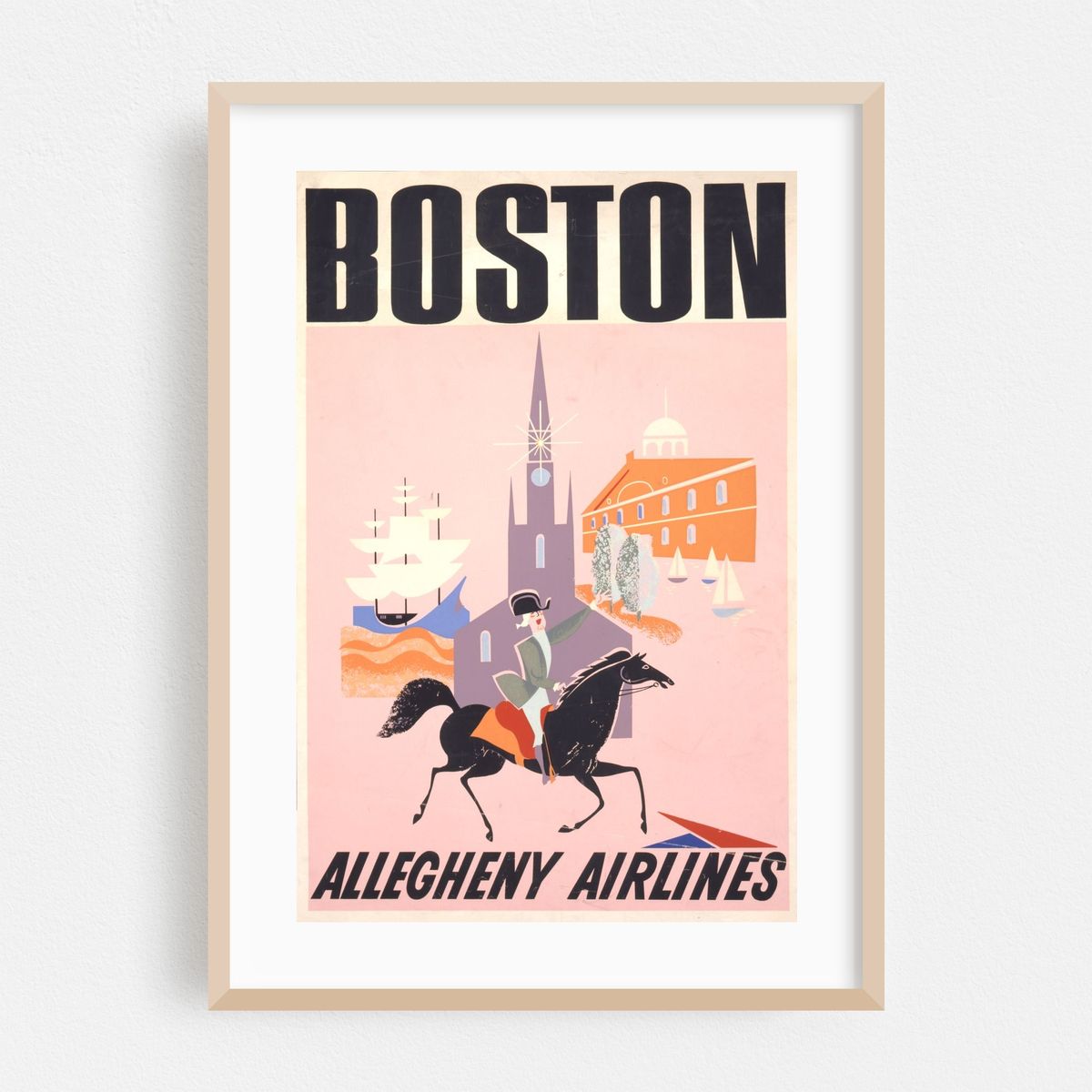 Boston – Allegheny Airlines (1950) – image 1 of 16