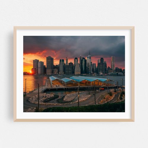 Sunset from Brooklyn Heights