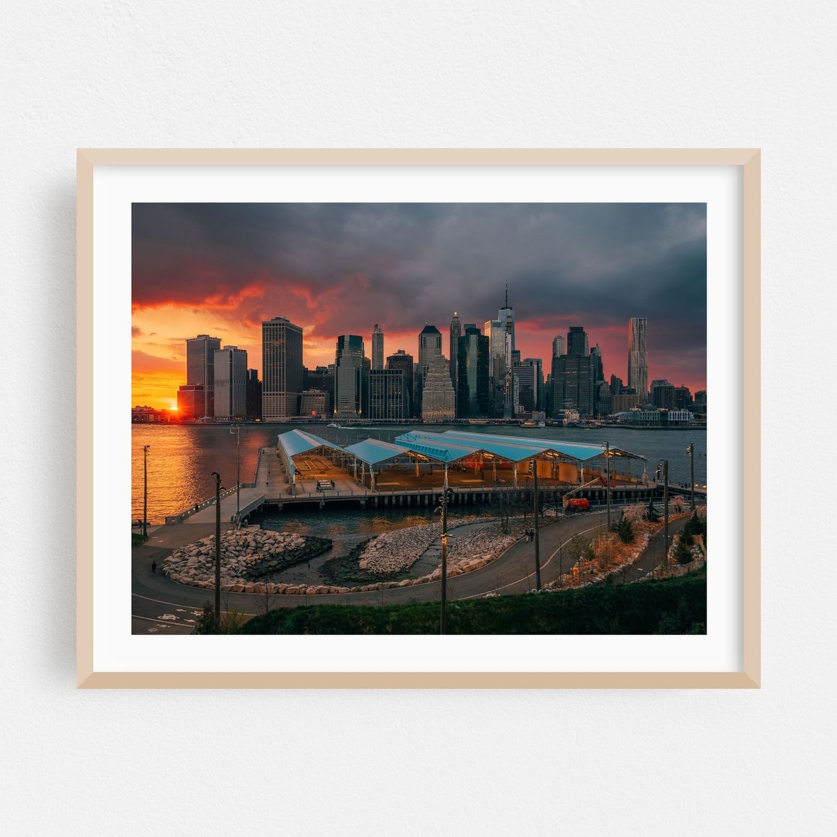 Sunset from Brooklyn Heights – image 1 of 3