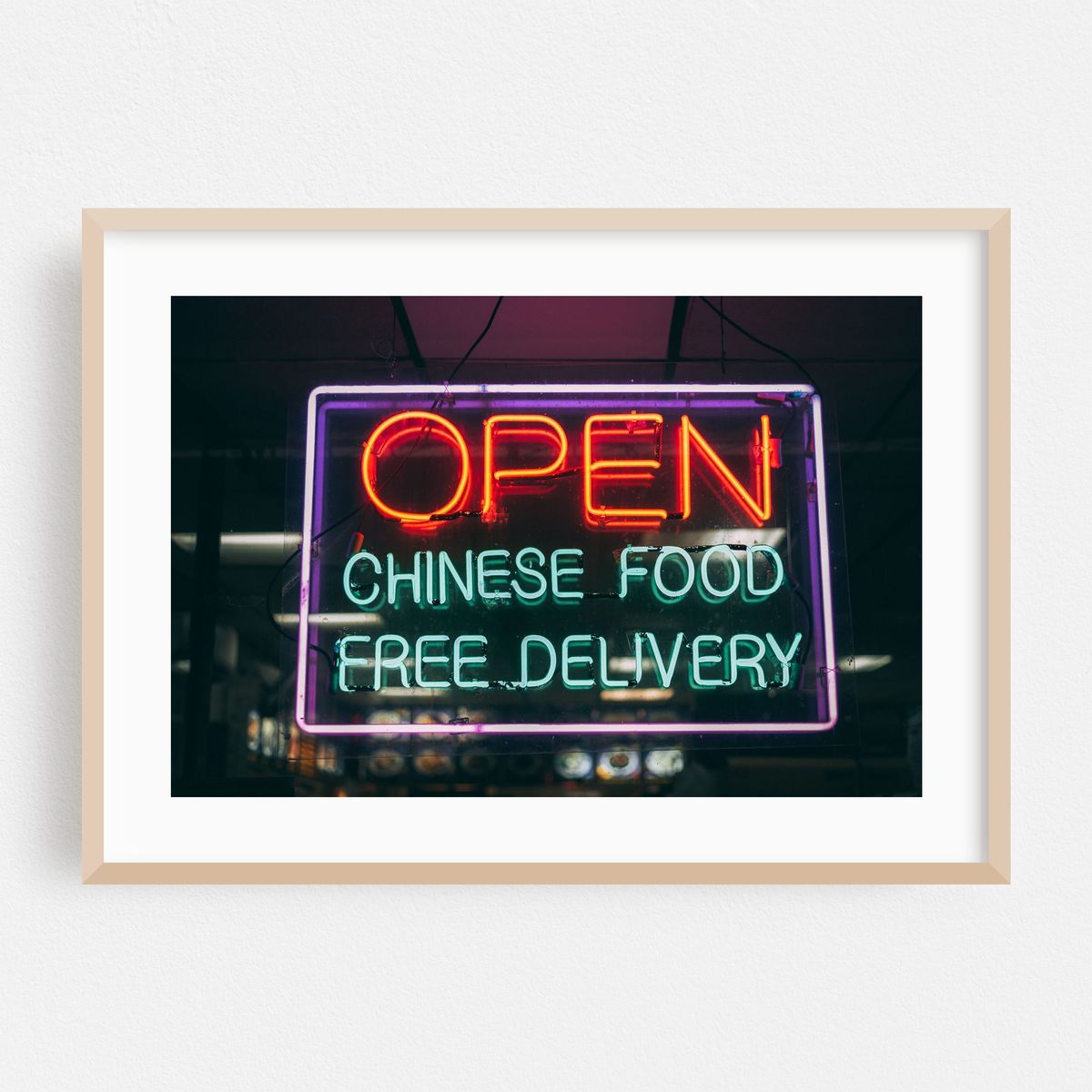 Chinese Food Neon 01 – image 1 of 6