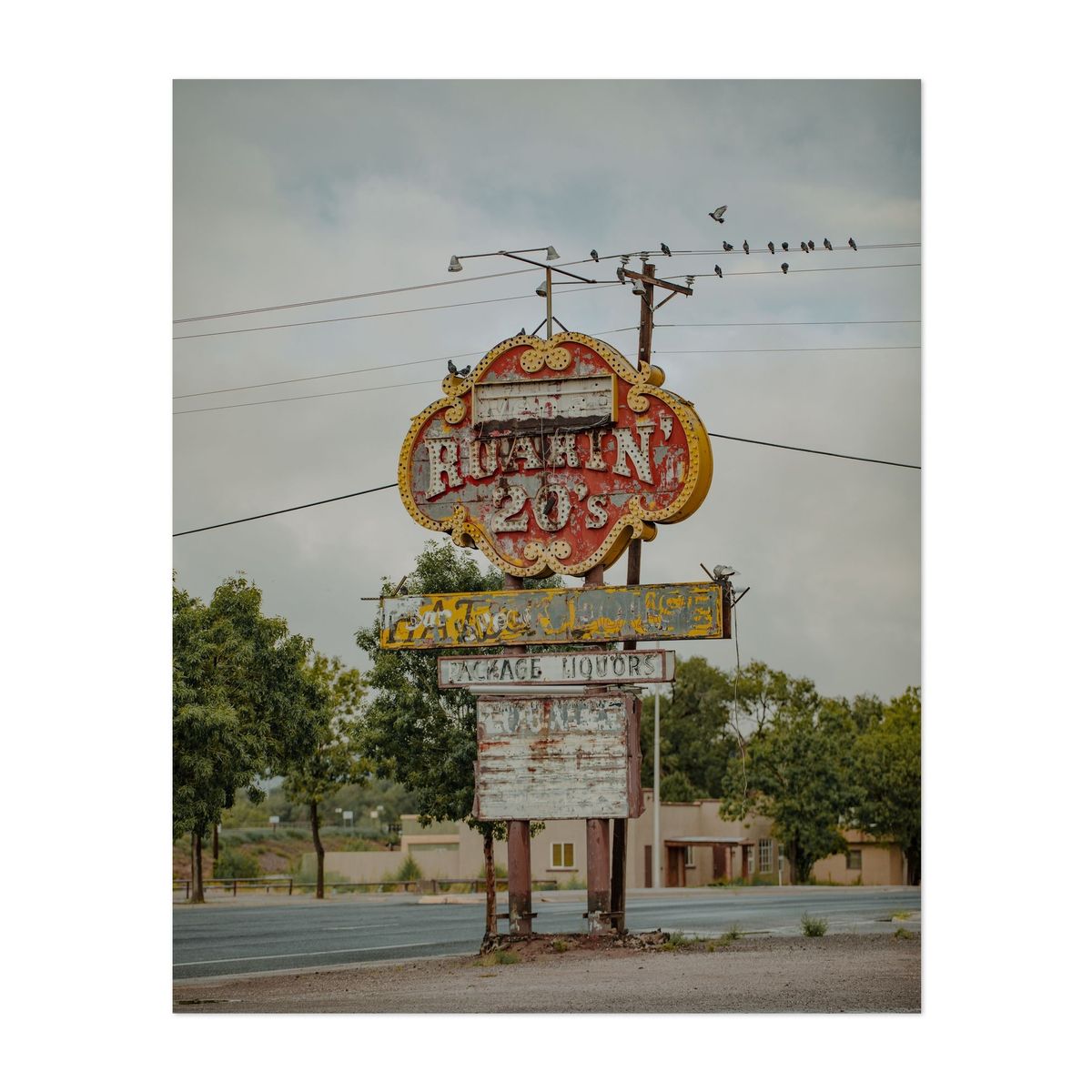 Abandoned Roarin' 20's Sign – image 1 of 2