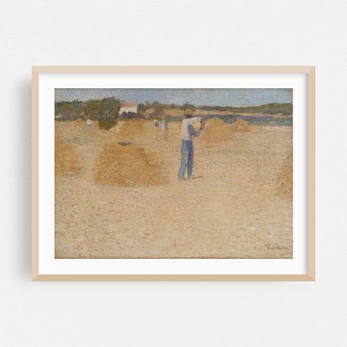 Les moissons de blè (1920)